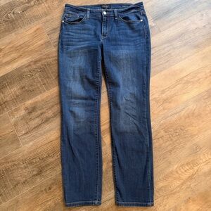 Judy Blue Women’s 11 30 Straight Fit Leg Jeans Classic Denim Casual Blue Stretch